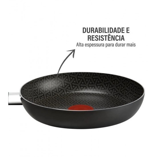 Frigideira 20cm Robusta Grafite